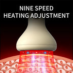 Electric Cupping Massager Scraping Tool Heated Meridian Device for Body Relaxation
