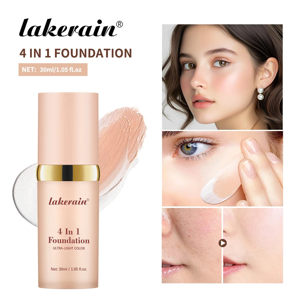 Color Changing Foundation Moisturizing Concealer for Even Skin Toning Daily Makeup Routine