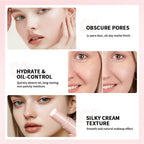 Blur Stick Face Primer Pore Minimizing Oil Control Makeup Base for Daily Use and Smooth Skin