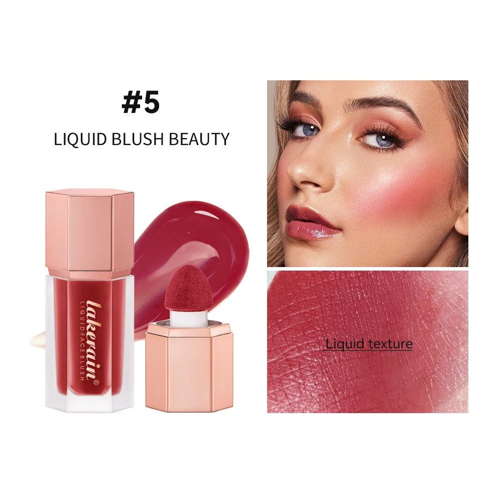 Liquid Blush Waterproof Creamy Texture Face Makeup for Natural Matte Finish Everyday Glow - 22
