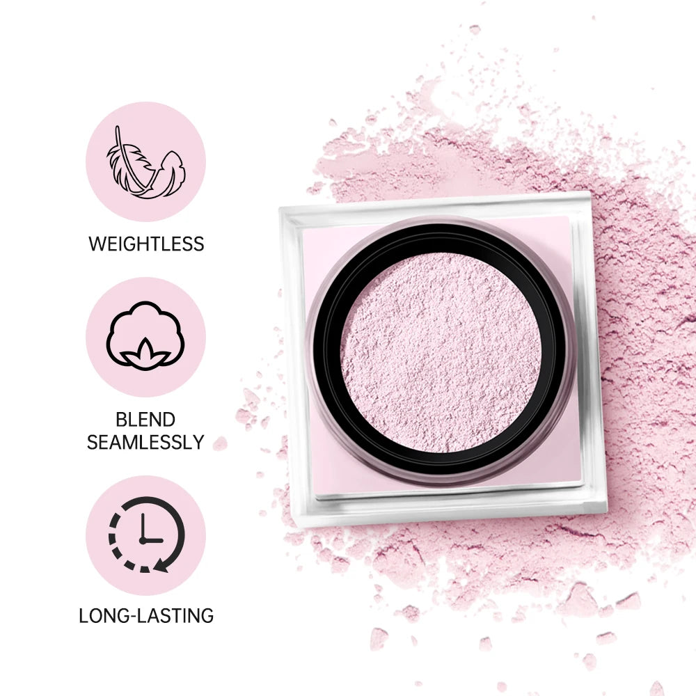 Loose Setting Powder Matte Waterproof Oil Control for Women for Daily Makeup Routine