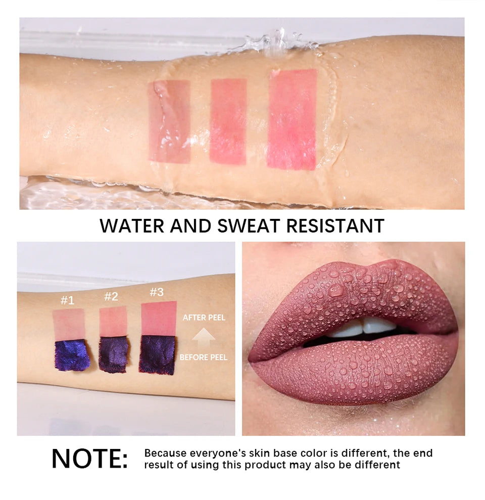 Lip Stain Long Lasting Waterproof Tint for Women Daily Use and Special Occasion Makeup Routine