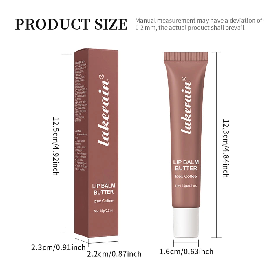 Lip Balm Butter Moisturizing Lip Gloss for Daily Hydration and Shiny Smooth Lips