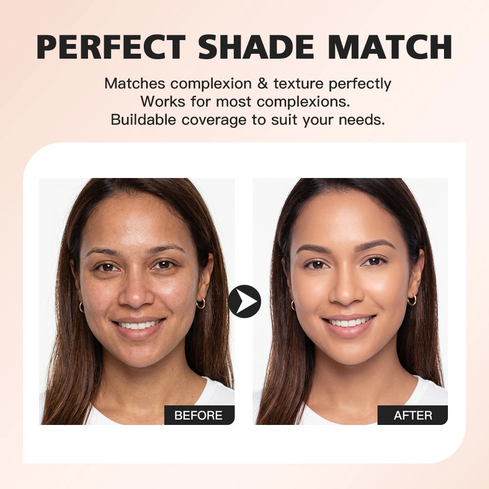 Color Changing Foundation Flawless Concealer for Women Daily Makeup Routine