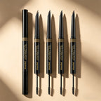 Waterproof Brow Pencil and Gel Smudge Proof Eyebrow Makeup for Women Daily Beauty Routine