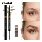 Waterproof Brow Pencil and Gel Smudge Proof Eyebrow Makeup for Women Daily Beauty Routine