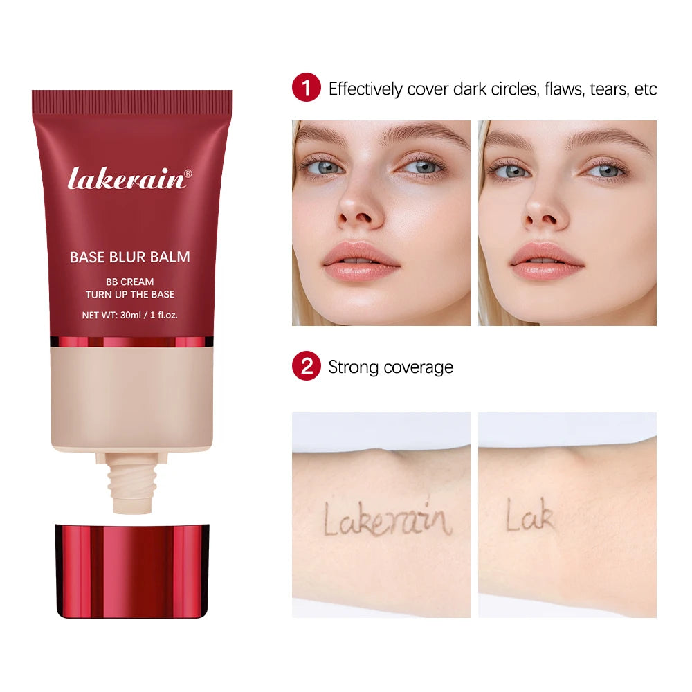 Base Blur Balm Foundation Matte Pore Minimizing Makeup for Flawless Daily Coverage
