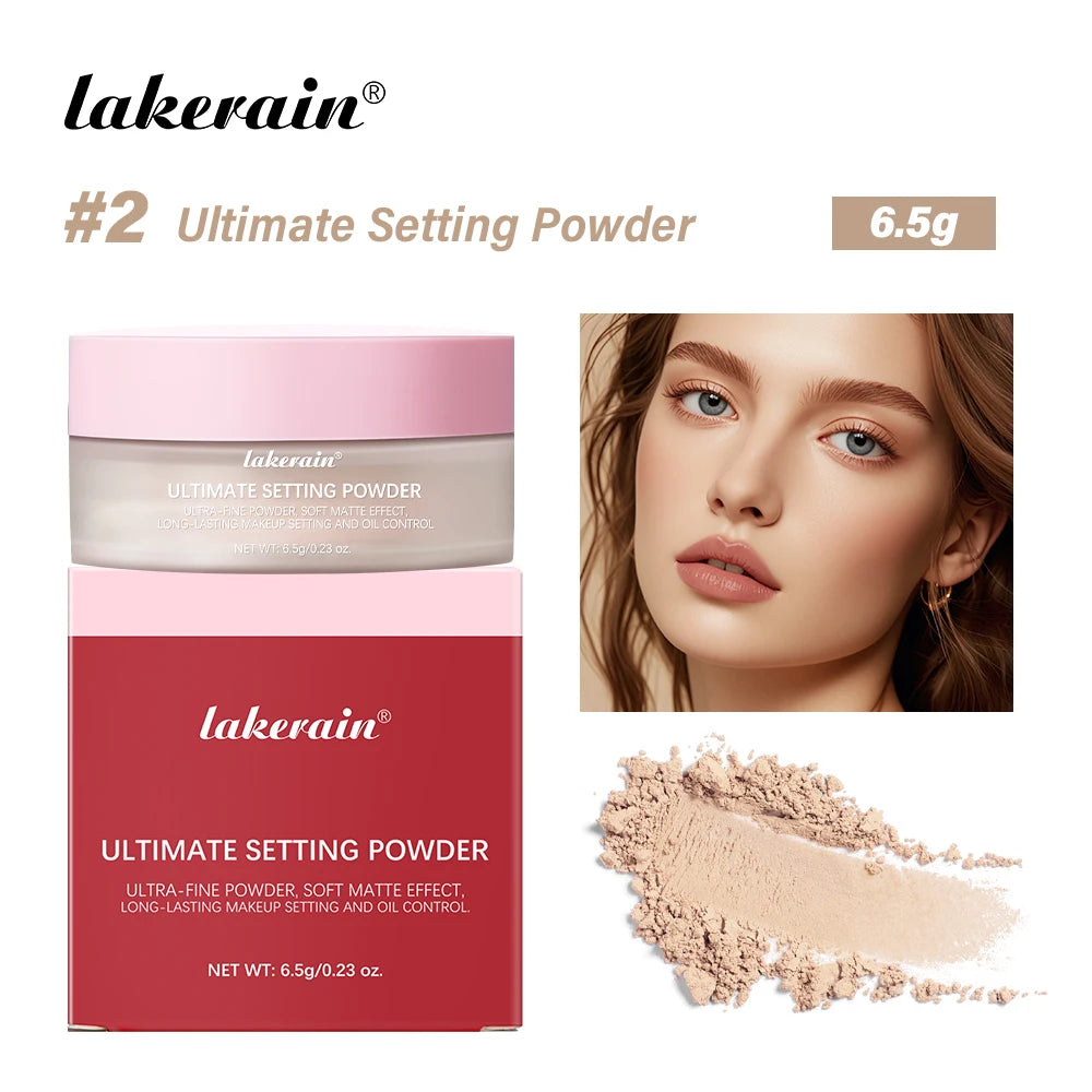 Loose Baking Setting Powder Oil Control Matte Finish for Women for Daily Makeup Routine - 43