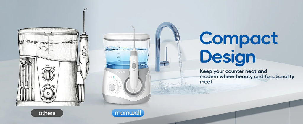Electric Water Flosser Oral Irrigator with Multiple Tips for Adults at Home