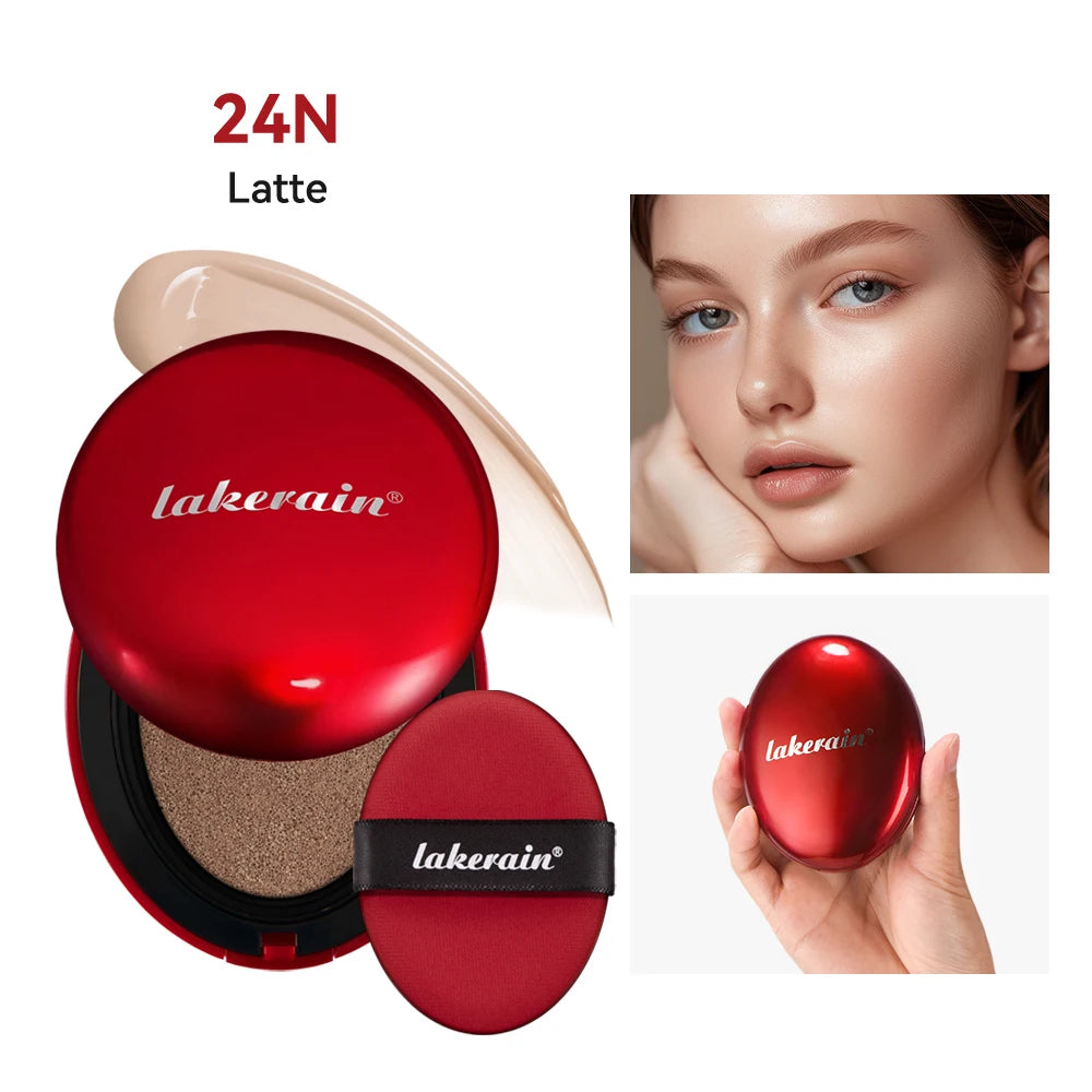 Air Cushion Foundation Full Coverage Matte Makeup for Daily Face Brightening and Sun Protection