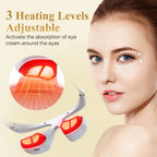 3D Eye Massager Red Light Therapy Device for Relieving Eye Fatigue and Dark Circles at Home