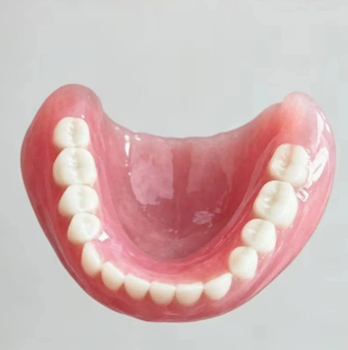 Silicone Dentures Natural False Teeth Instant Comfort Fit for Men and Women Everyday Use