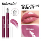 Moisturizing Lip Oil Hydrating Serum for Smoothing Dry Lips and Daily Lip Care Routine