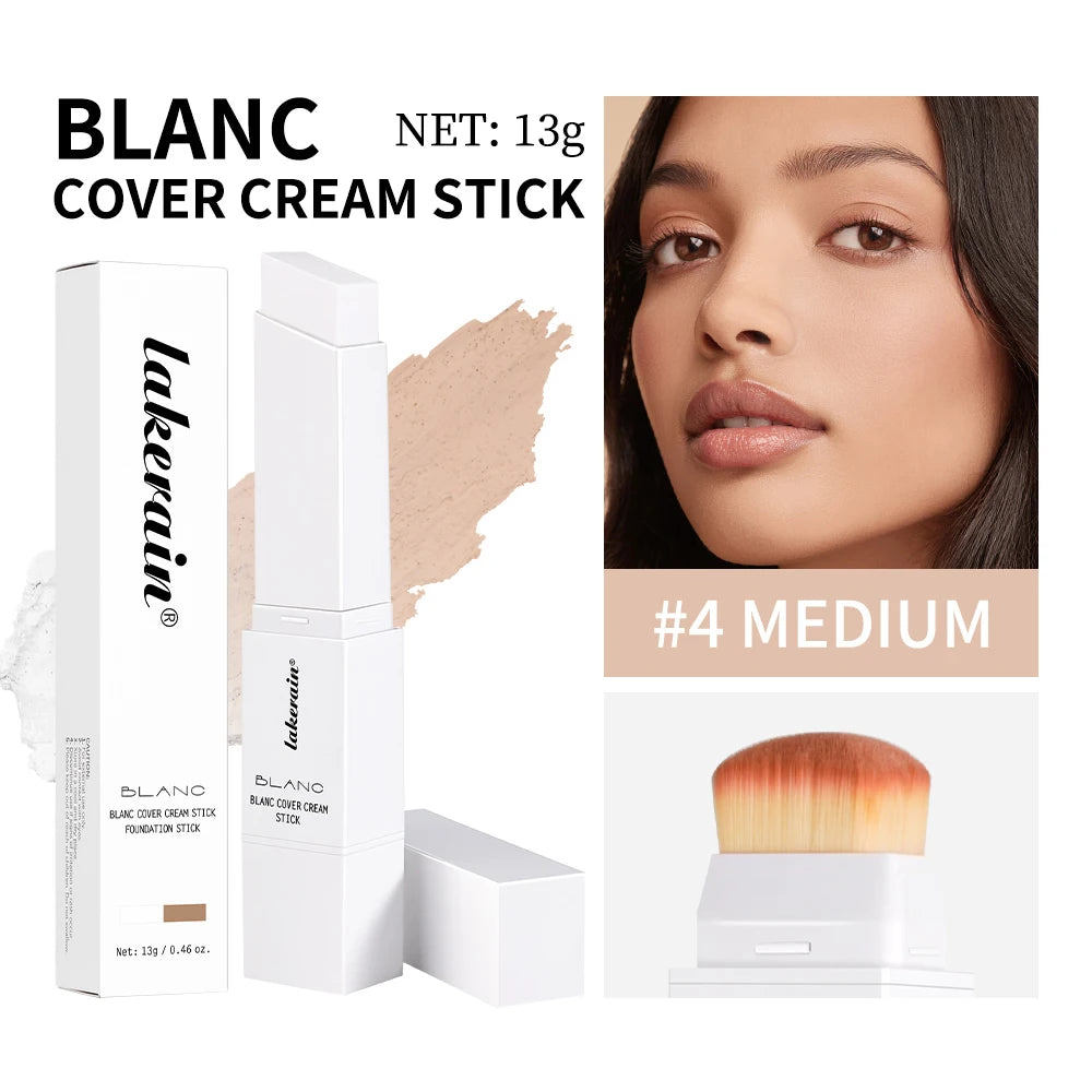 Blanc Cover Cream Stick Hydrating Foundation and Concealer for Daily Makeup Application