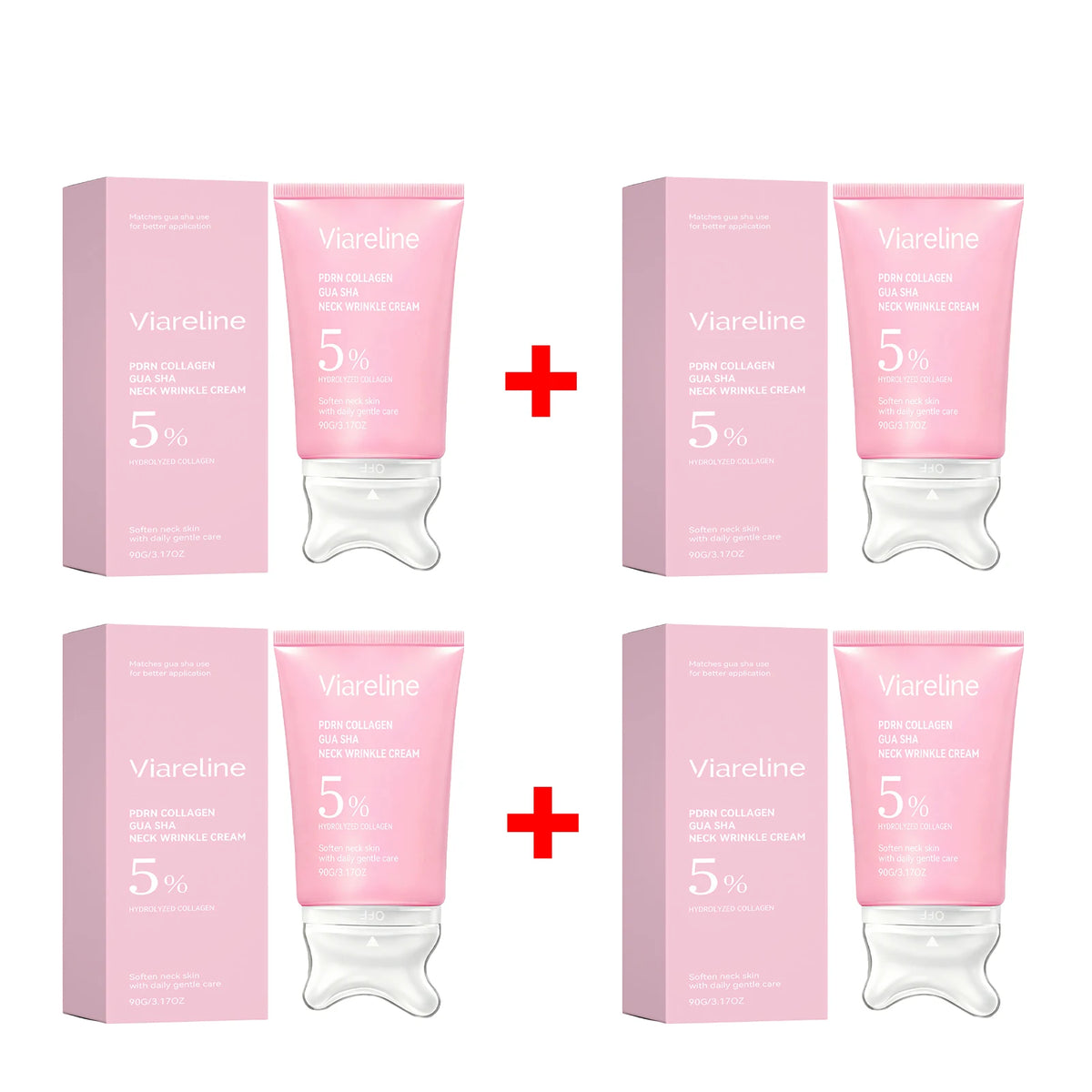 Collagen Neck Cream Firming Moisturizer for Dry Skin and Anti Aging Routine Daily Care