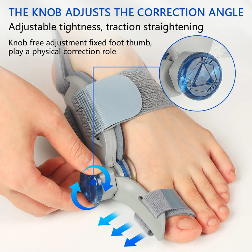 Big Toe Valgus Corrector Adjustable Bunion Splint for Painless Foot Relief at Home - 2