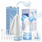 Portable Water Flosser Nasal Rinse Combo Oral Care Sinus Cleaning Kit for Home and Travel Use