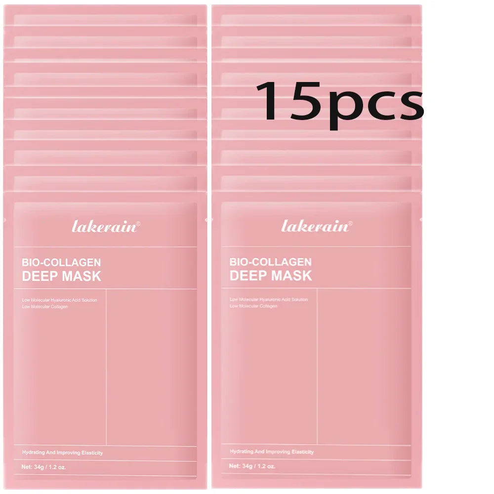 Bio Collagen Deep Mask Pore Minimizing Hydrating Skincare for Women Day and Night Use