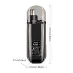 Electric Nose Hair Trimmer Painless Rechargeable Grooming Tool for Men and Women Daily Routine