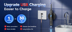 Electric Toothbrush Water Flosser Combo Oral Care Kit for Adults at Home