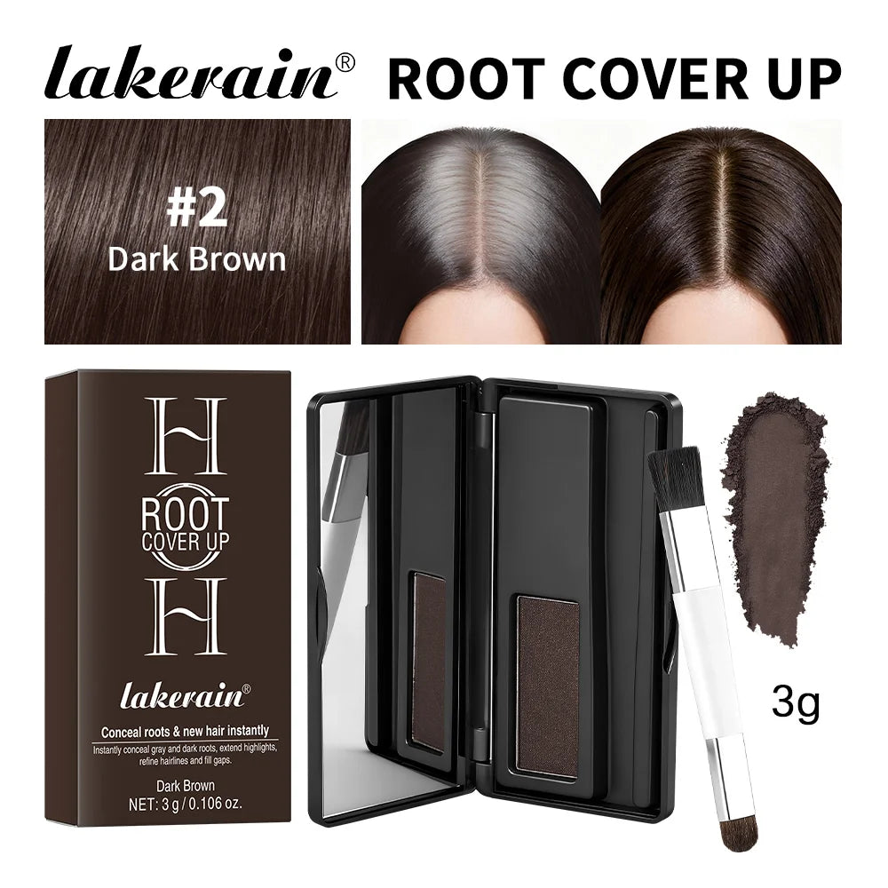 Hair Root Cover Up Powder Concealer for Instant Gray Coverage and Thinning Hair at Home - 26
