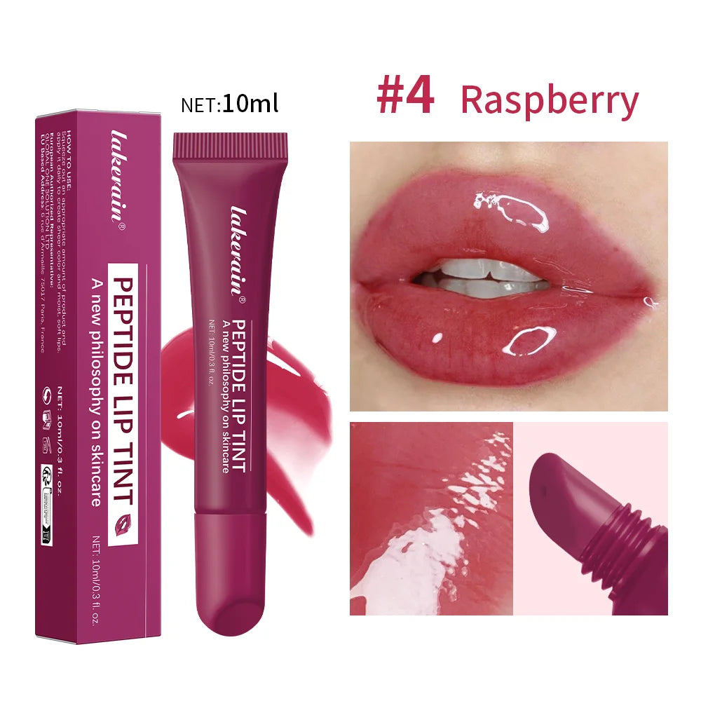 Peptide Lip Tint Moisturizing Gloss with Silky Smooth Texture for Daily Use and Care - 22