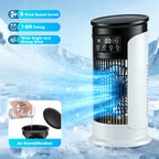 Portable Air Cooling Fan Six Speeds Humidifier for Desk and Home Office Use