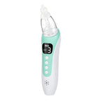 Electric Baby Nasal Aspirator Rechargeable Mucus Sucker for Newborns During Cold Congestion