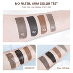 Waterproof Eyebrow Gel Set Long Lasting Tinted Makeup for Women Daily Beauty