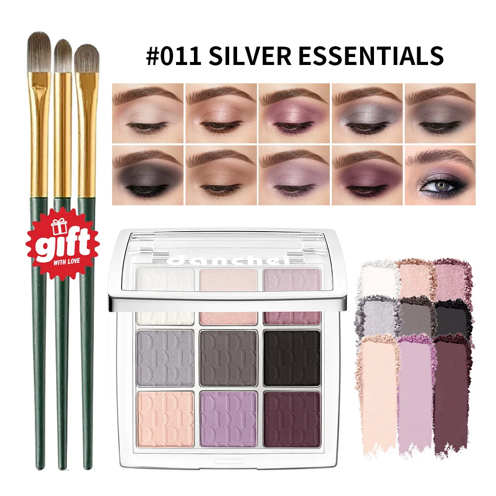 Artist Eyeshadow Palette Matte Shimmer Pigmented Shades for Beginners Daily Smoky Eye Makeup