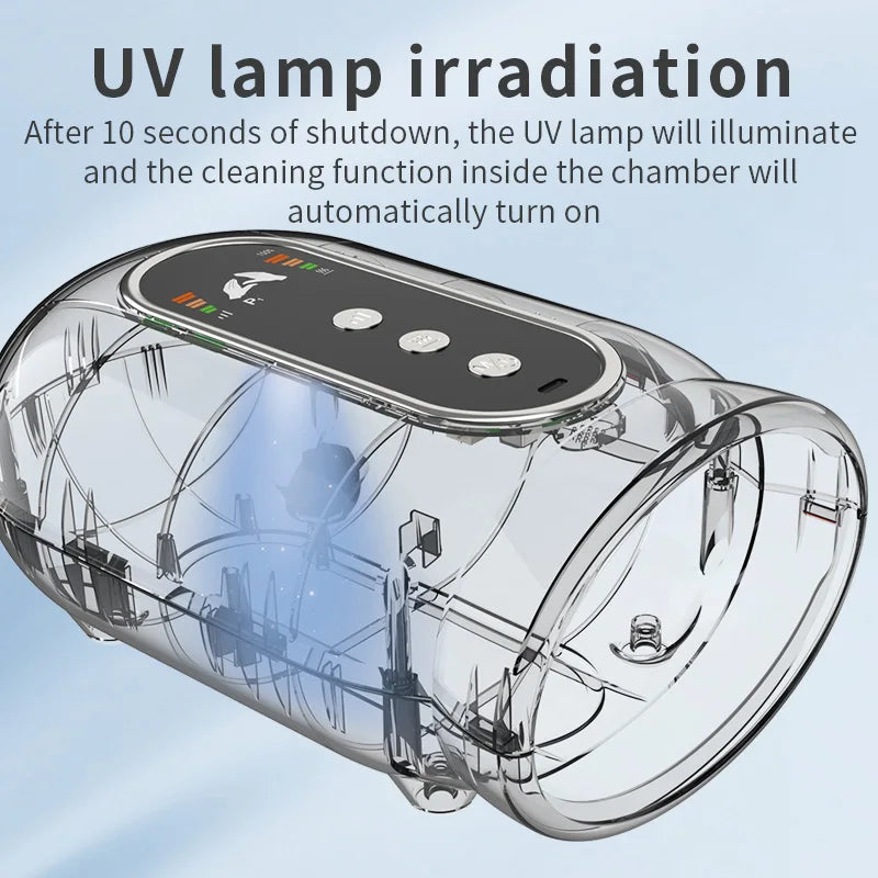 Electric Hand Massager with Airbag Compression and Heat for Office Workers at Home