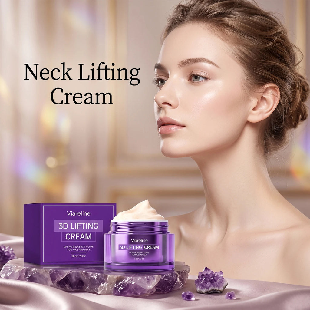 3D Lifting Cream Firming Moisturizer for Face and Neck Smoothing Fine Lines for Daily Skin Care