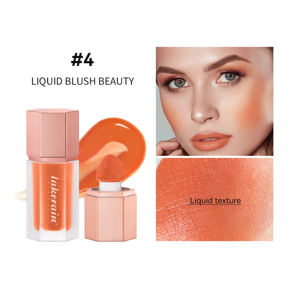 Liquid Blush Waterproof Creamy Texture Face Makeup for Natural Matte Finish Everyday Glow - 19
