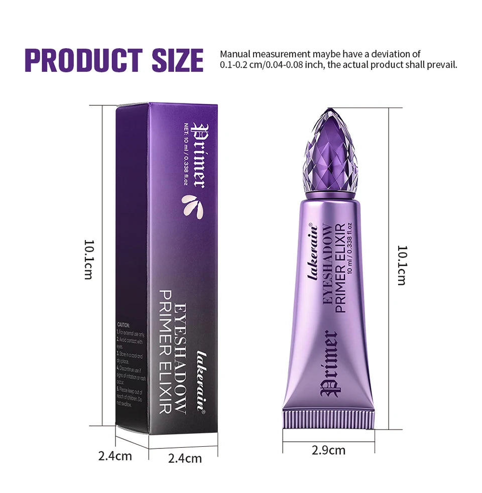 Eyeshadow Primer Elixir Long Lasting Waterproof Base for Women Daily Eye Makeup - 14