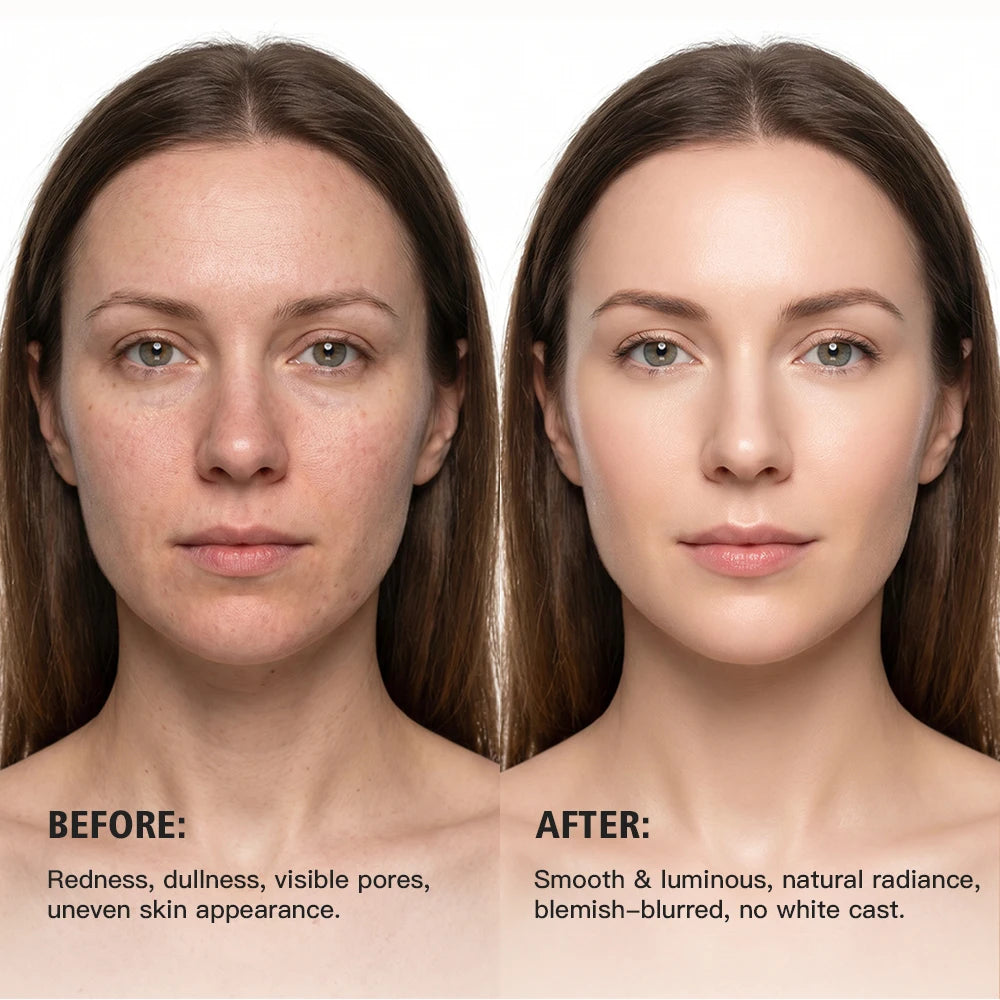 Three Color Face Primer Hydrating Moisturizing Base for Women Daily Makeup - 11