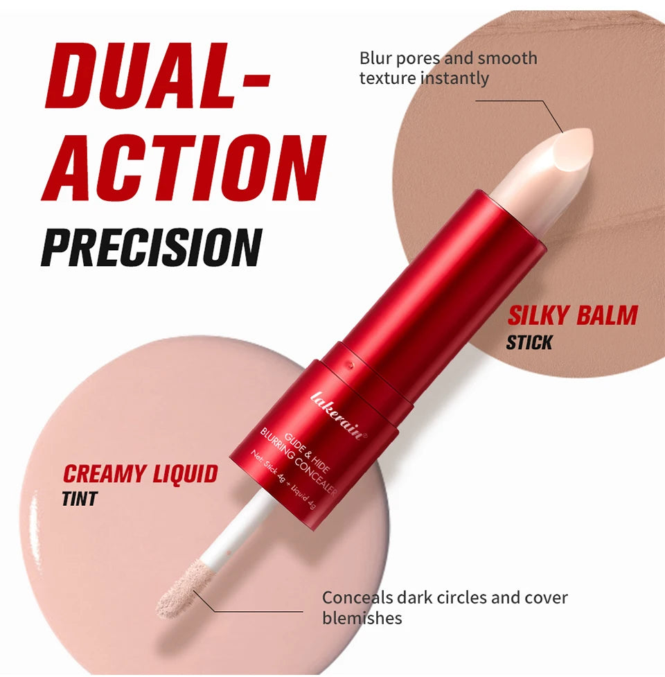 Glide Hide Blurring Concealer Full Coverage Foundation for Women Daily Makeup