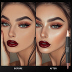 Dual Ended Face Contour Stick Highlighter Waterproof Makeup for Sculpting and Daily Beauty