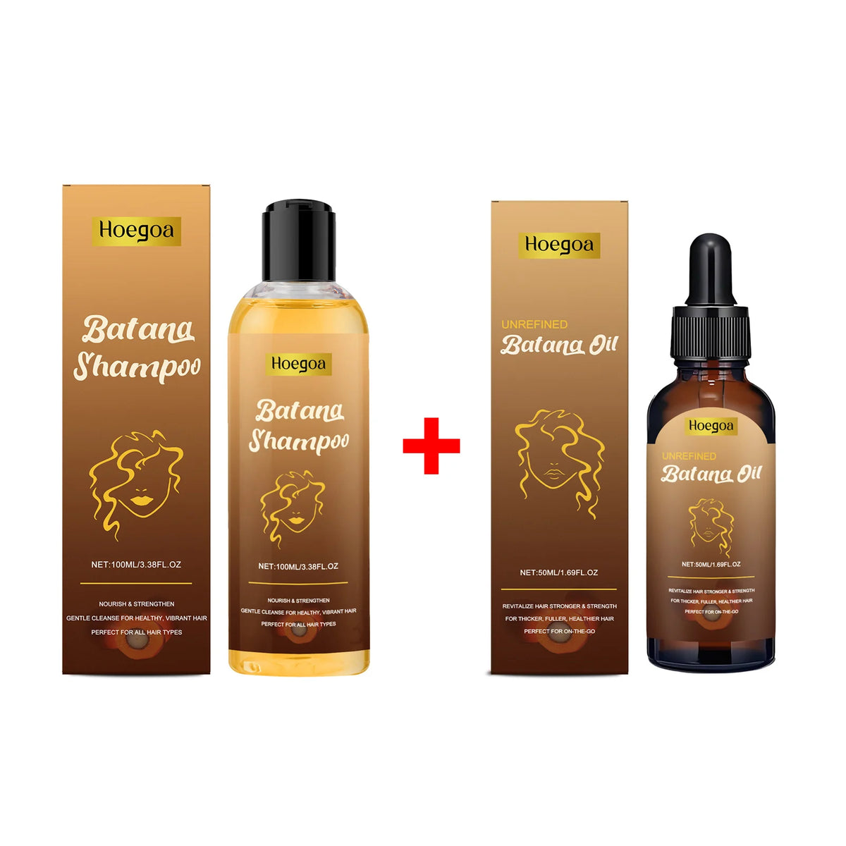 Batana Hair Growth Shampoo Strengthen Roots for Damaged Hair and Itchy Scalp Treatment