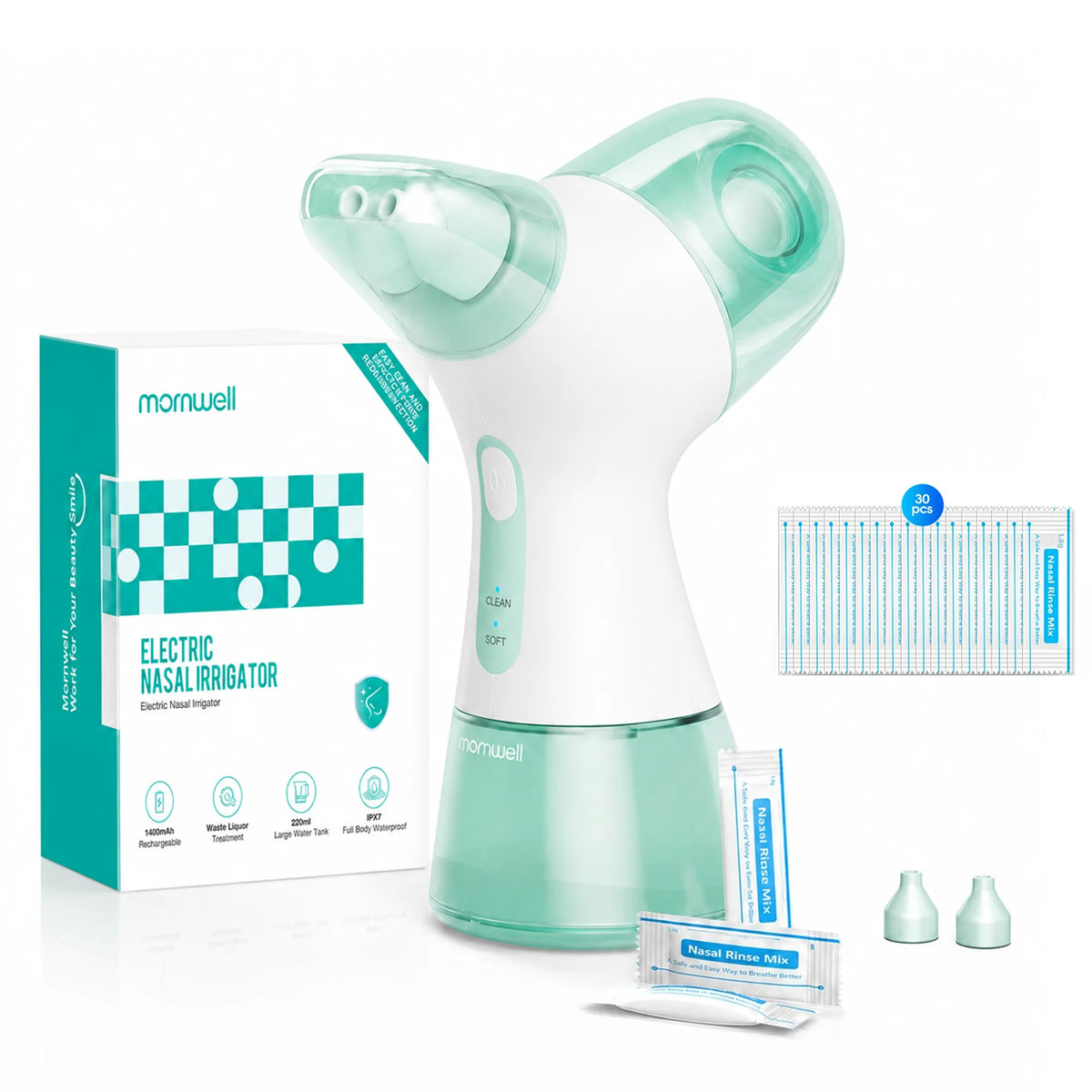 Electric Nasal Irrigation System Sinus Rinse Machine for Adults at Home