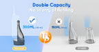 Portable Oral Irrigator and Electric Toothbrush Set Deep Cleaning for Home and Travel Use