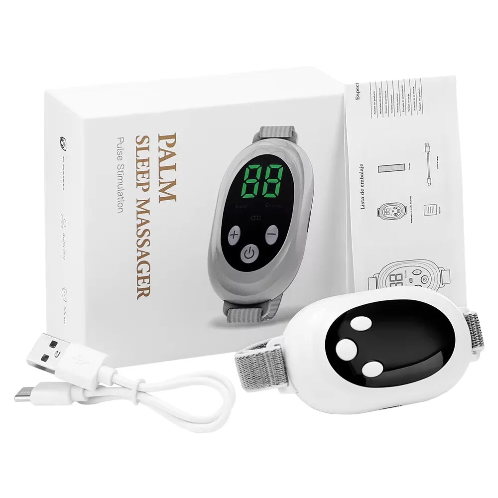 Microcurrent Sleep Aid Device Pulse Stimulation for Insomnia and Anxiety Relief at Night - 22