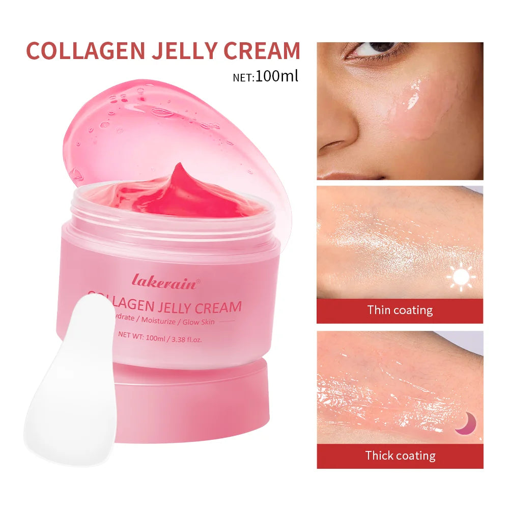 Collagen Skincare Set Deep Nourishment Repair for Radiant Skin Night and Day Routine