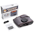 Cordless Heated Waist Massager with Red Light Therapy Vibration Support for Home Relaxation