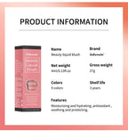 Beauty Liquid Blush Highly Pigmented Long Lasting Tint for Everyday Face Makeup
