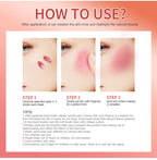 Beauty Liquid Blush Highly Pigmented Long Lasting Tint for Everyday Face Makeup
