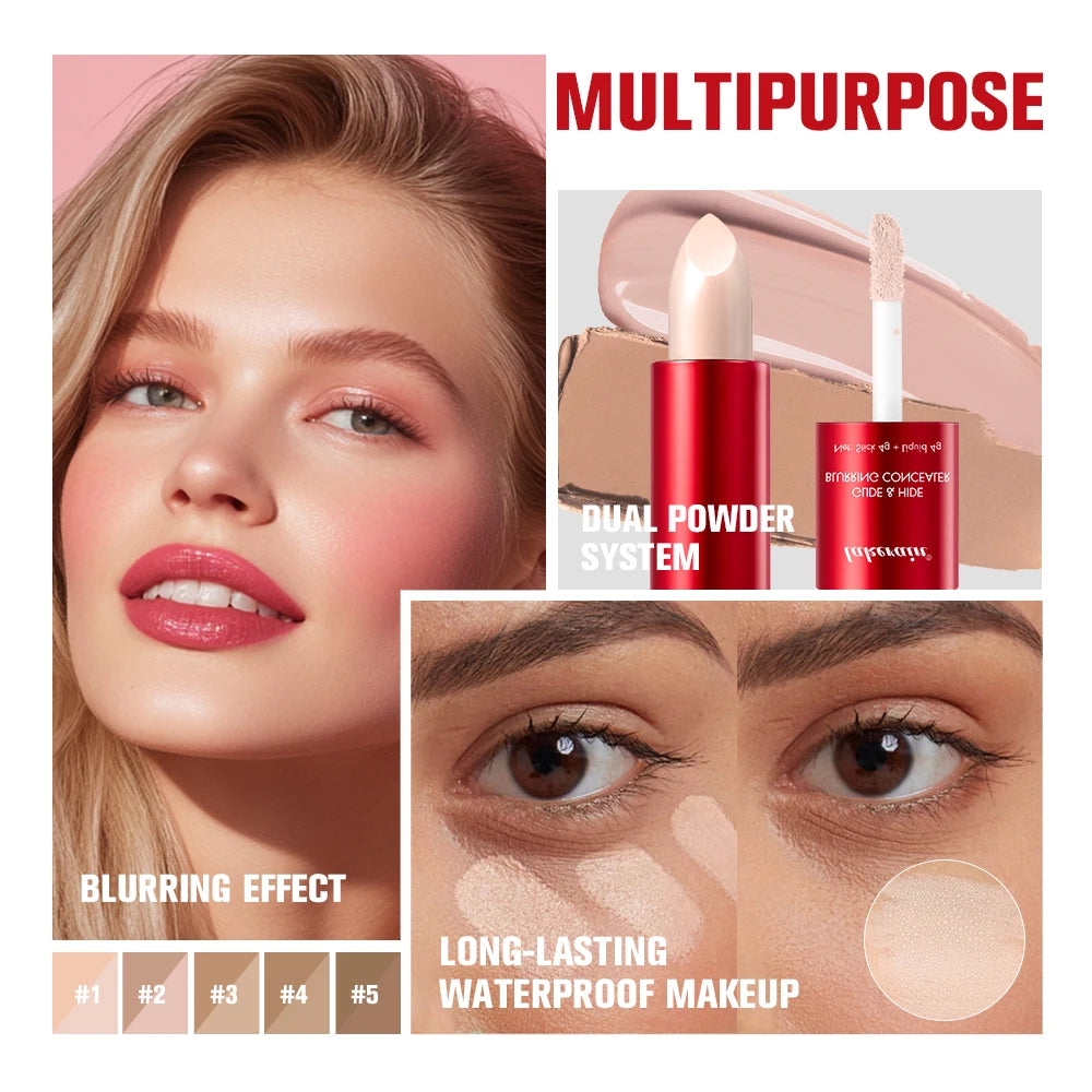 Glide Hide Blurring Concealer Full Coverage Foundation for Women Daily Makeup