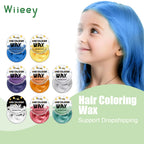 Temporary Hair Color Wax Vibrant Styling Paint for Kids Parties and Daily Fun Styling