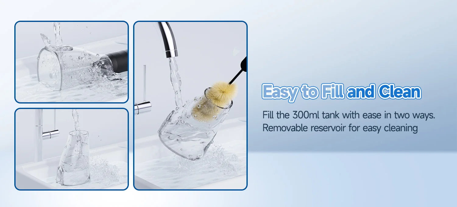 Oral Irrigator and Electric Toothbrush Combo Teeth Cleaning Kit for Adults at Home - 11