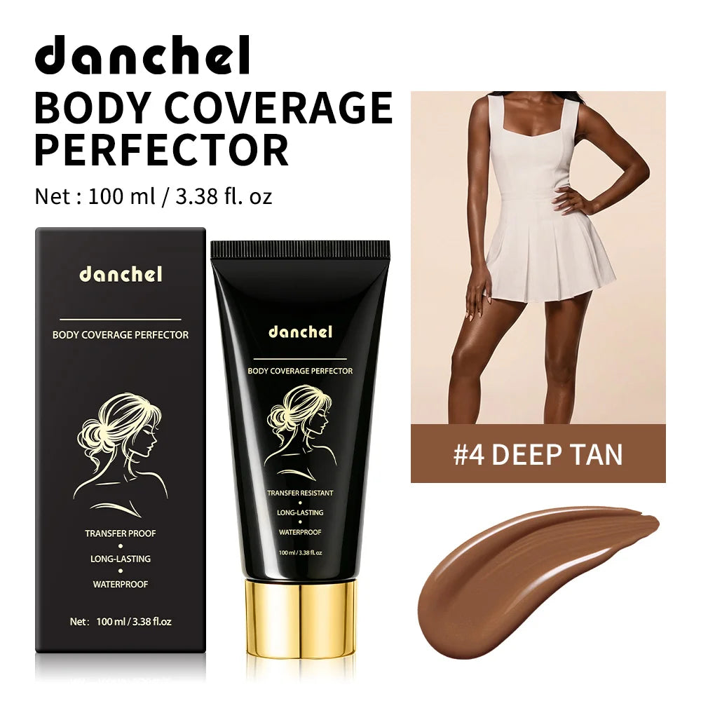 Body Coverage Perfector Waterproof Tattoo Scar Concealer for Daily Use and Special Events