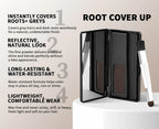 Hair Root Cover Up Powder Concealer for Instant Gray Coverage and Thinning Hair at Home